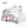 design & cusomtize reusable ShangHai exhibit booth design and construction